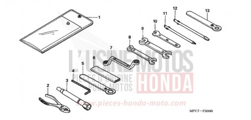 OUTILS FMX6505 de 2005